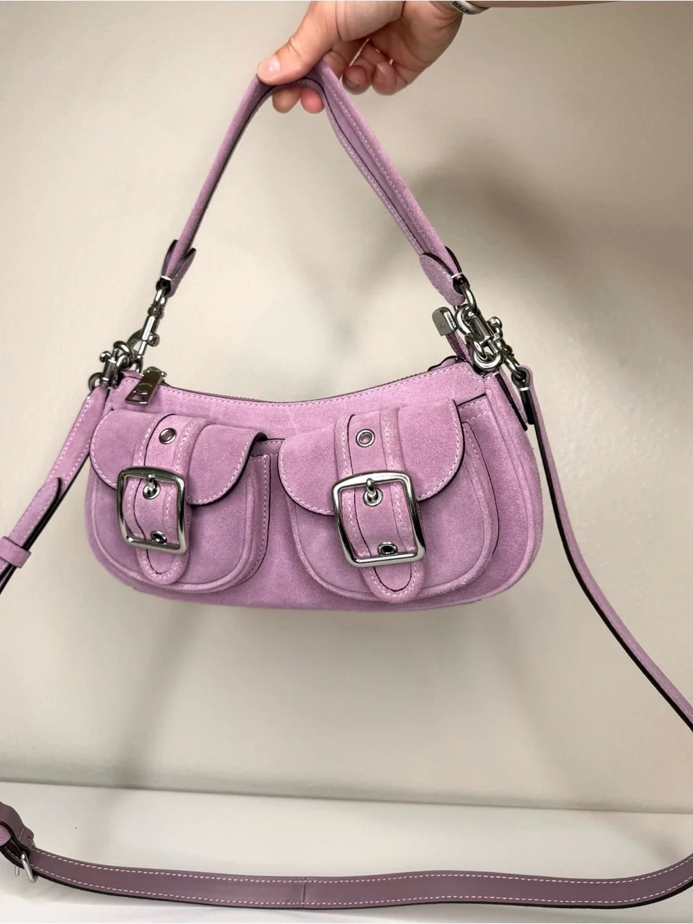 Coach Ashton Violet/Silver Bag - Picture 6 of 10